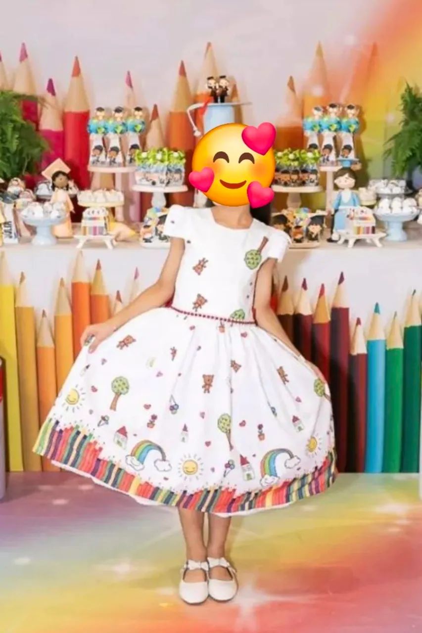 Vestido lindo infantil 