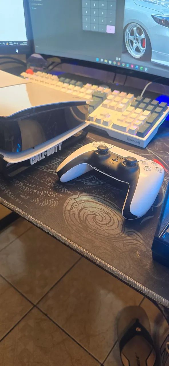 Ps5 slim com leitor de mídia física  - Foto 2