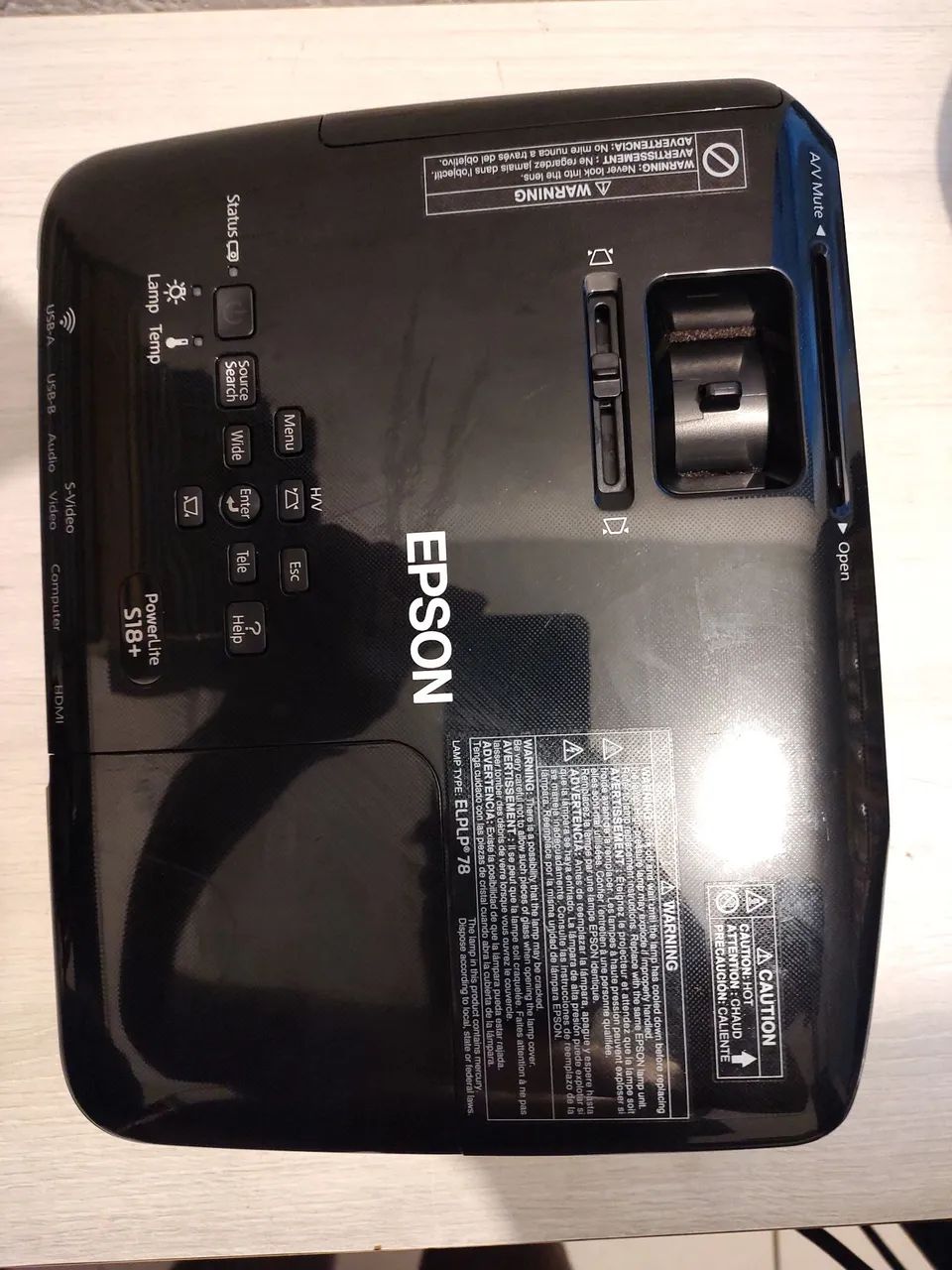 PROJETOR EPSON LCD H552A - Foto 2