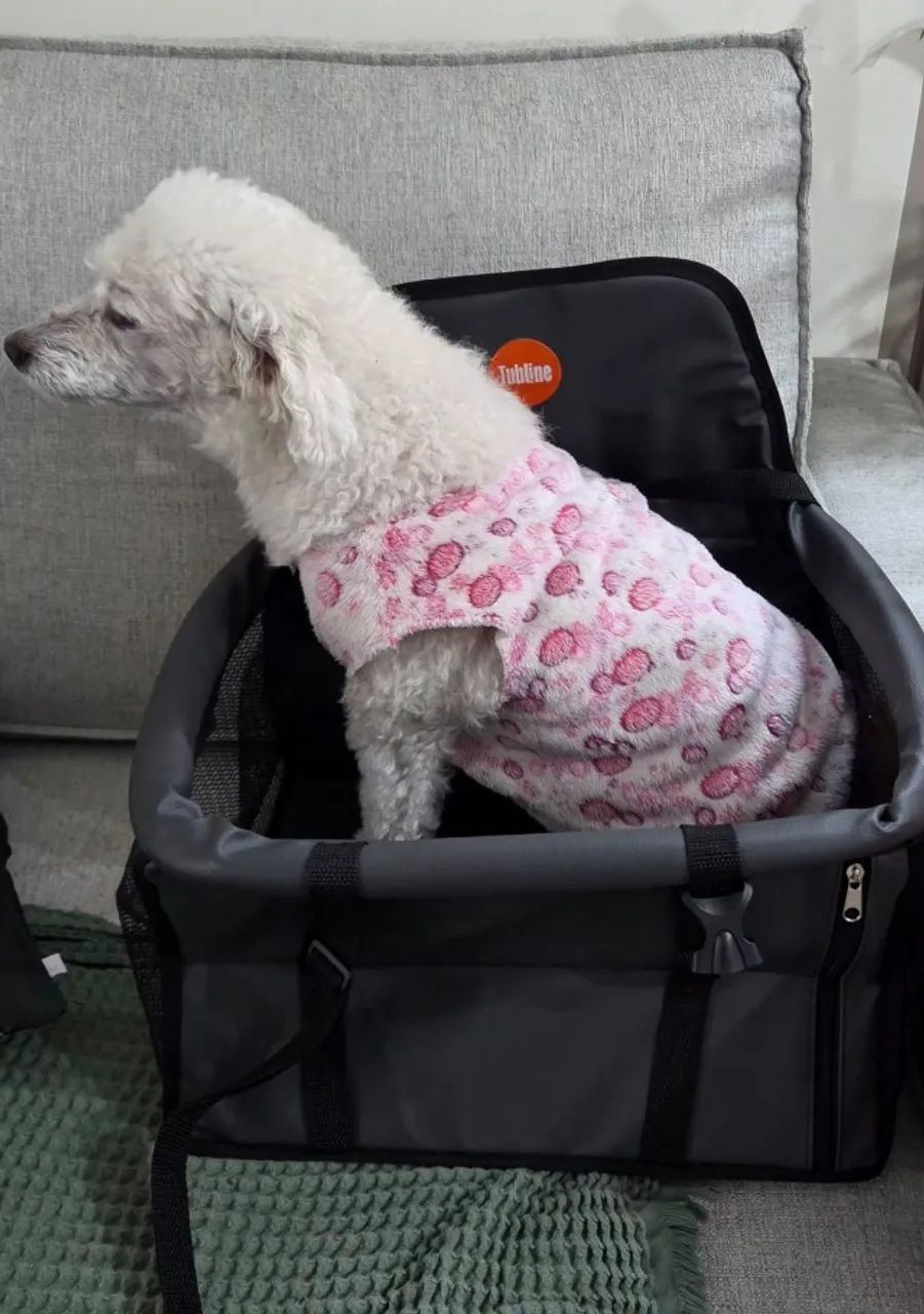 Cadeirinha de pet para carro - Foto 2