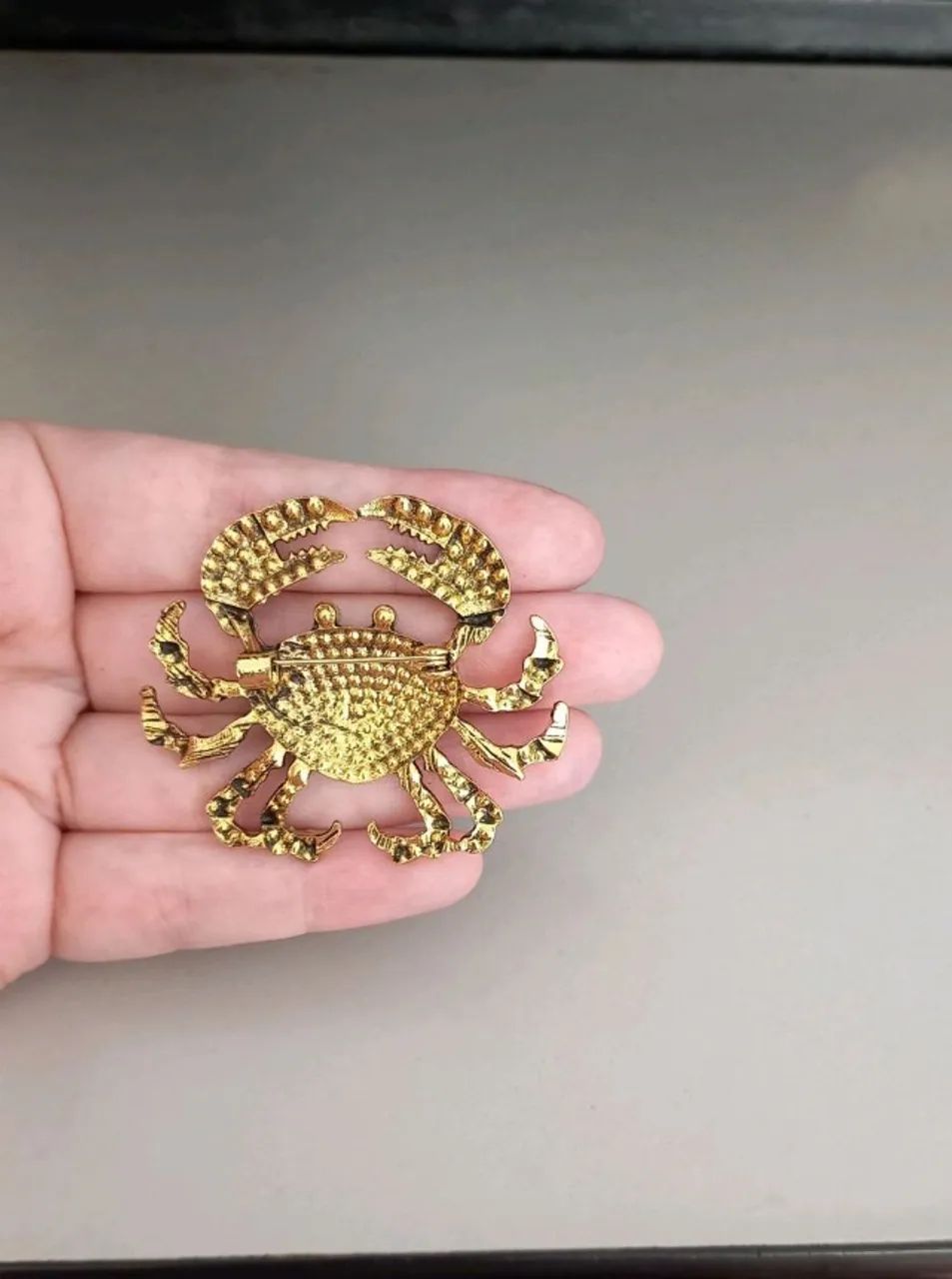 Broche de Caranguejo com Strass (novo) - Foto 5