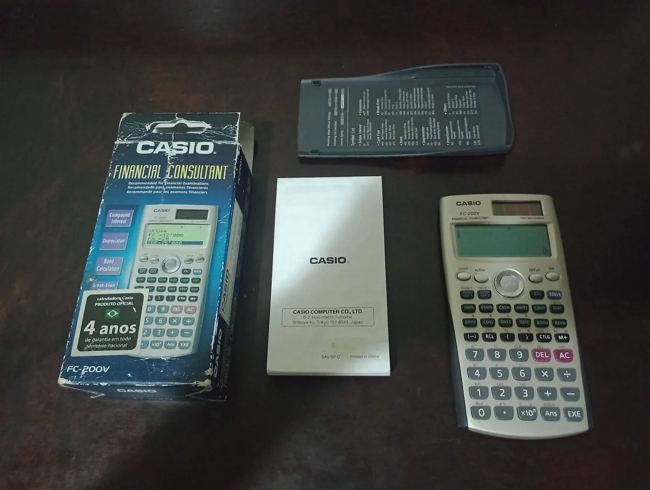 Calculadora financeira da Casio - Foto 2