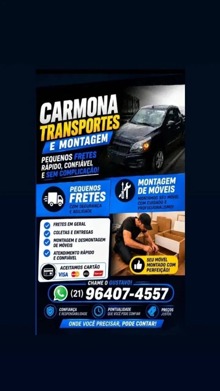 Carmona Transportes e Montagem/Moveis 