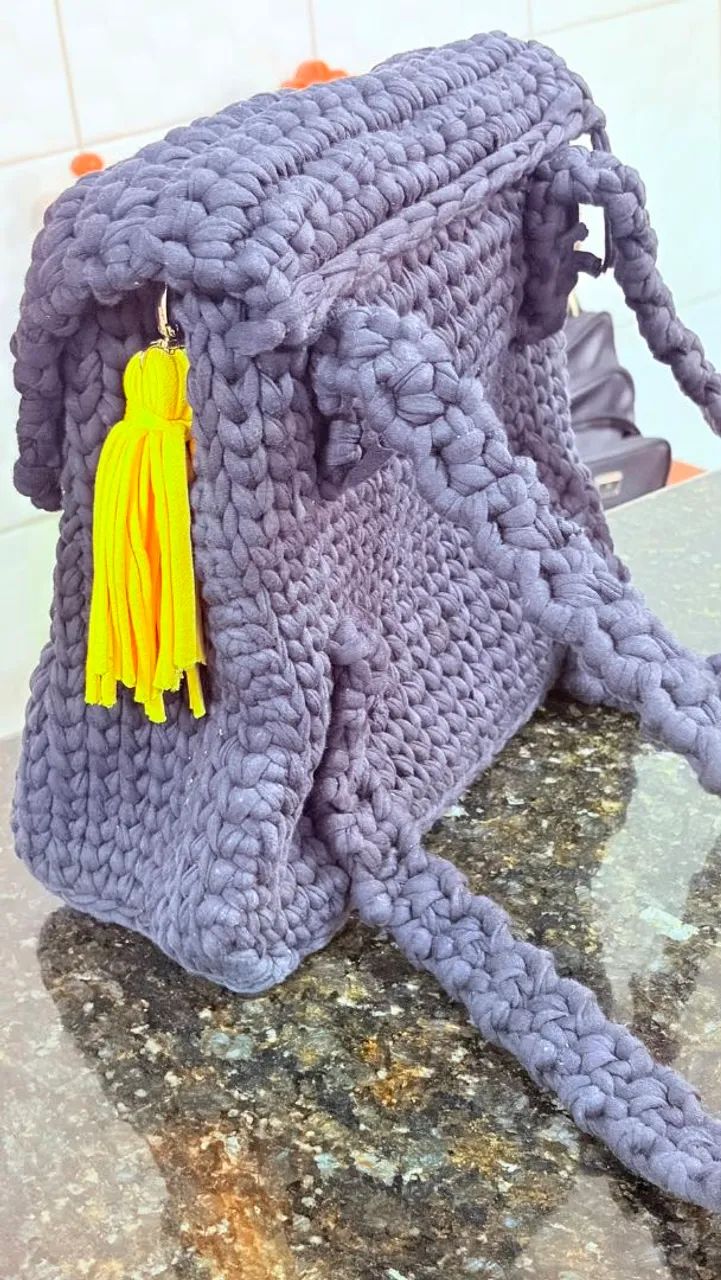 Bolsa crochê 