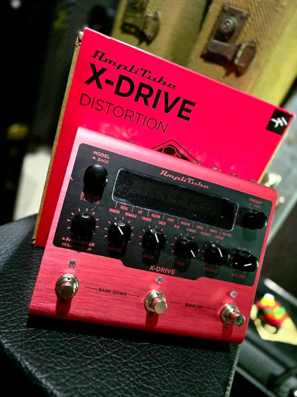Pedal Guitarra Ik Multimedia Amplitube X-drive dsp /ñ boss mooer