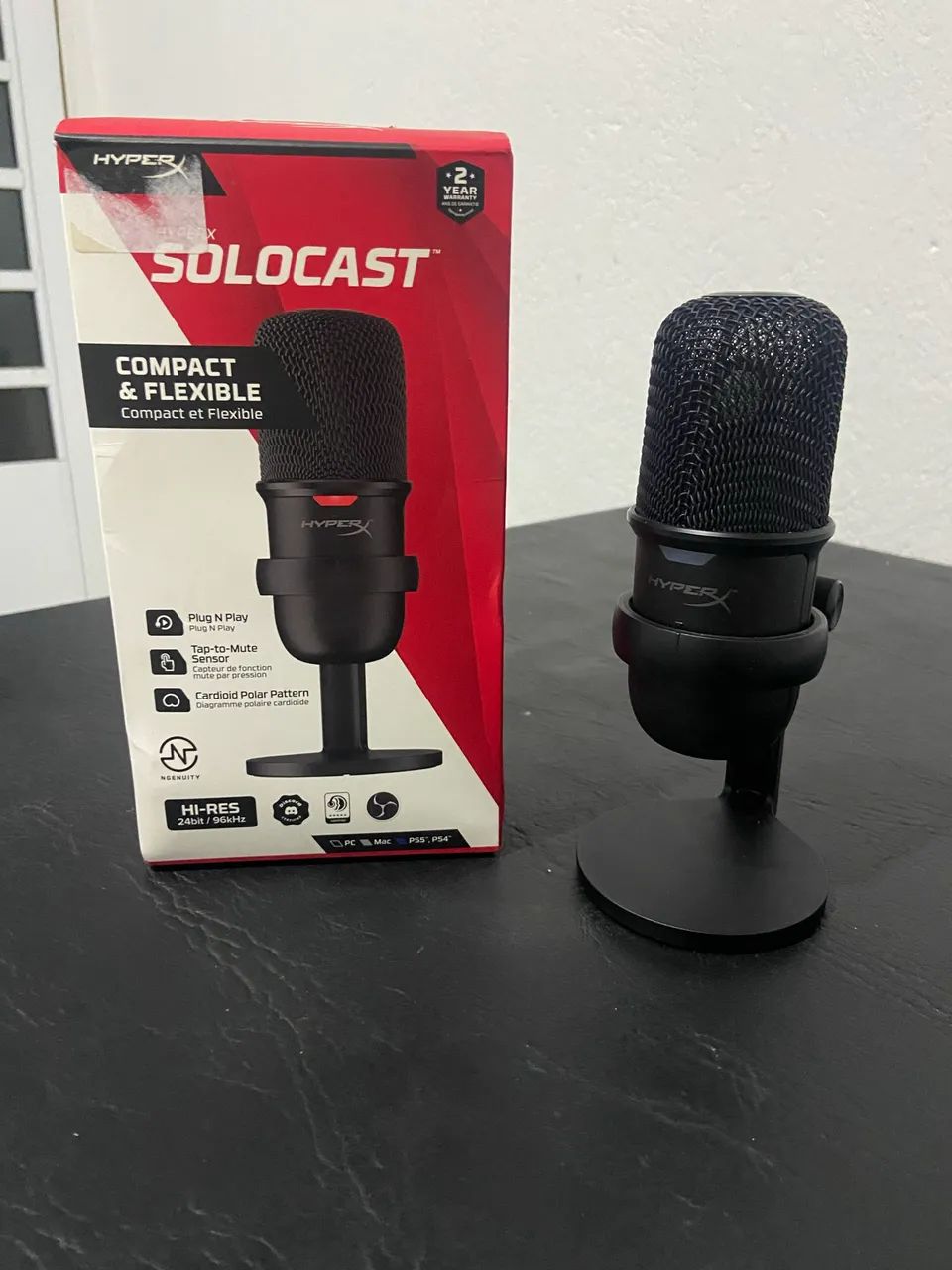 Microfone HyperX Solocast429414392697333760