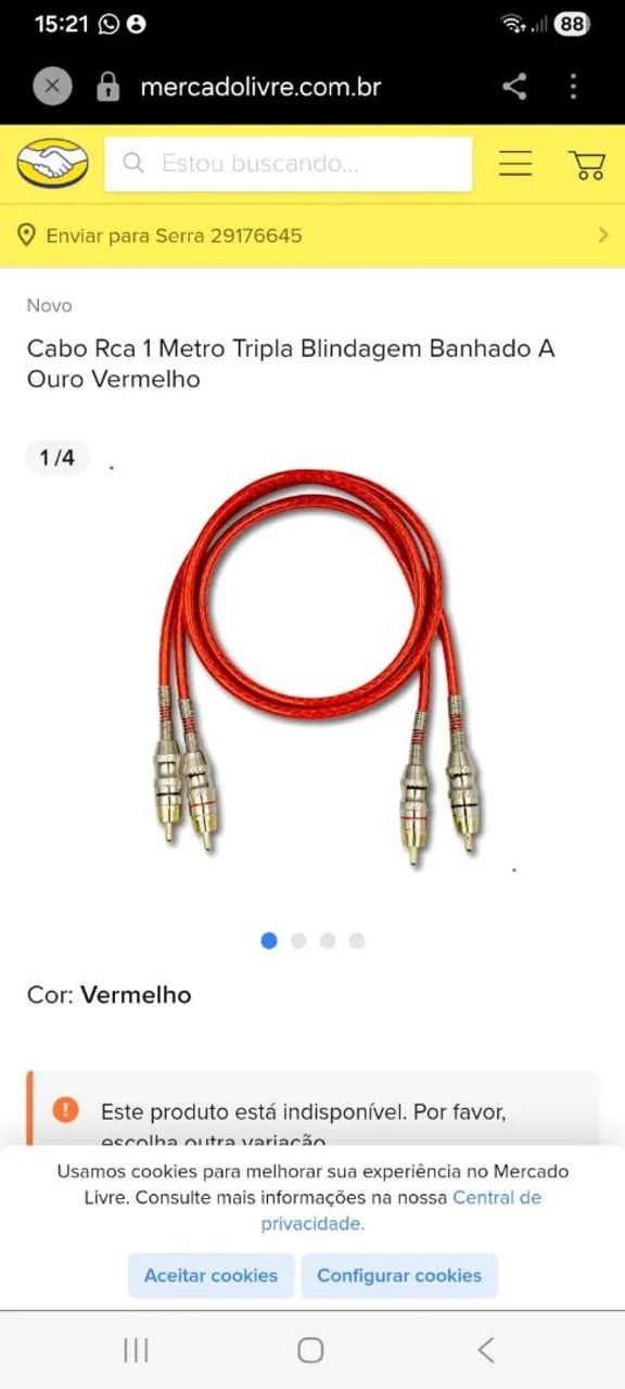 Cabo para som de carro WhatsApp * - Foto 2