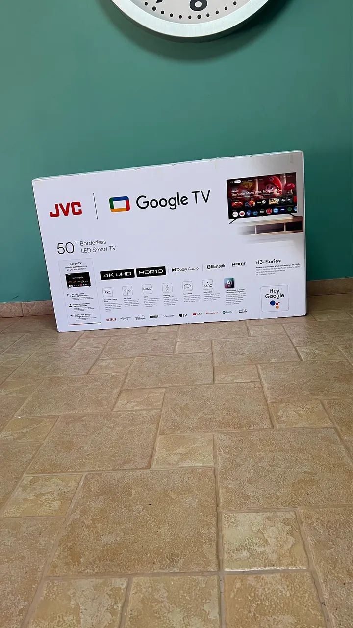 TV 50? Borderless  LED Smart TV JVC  - Foto 2