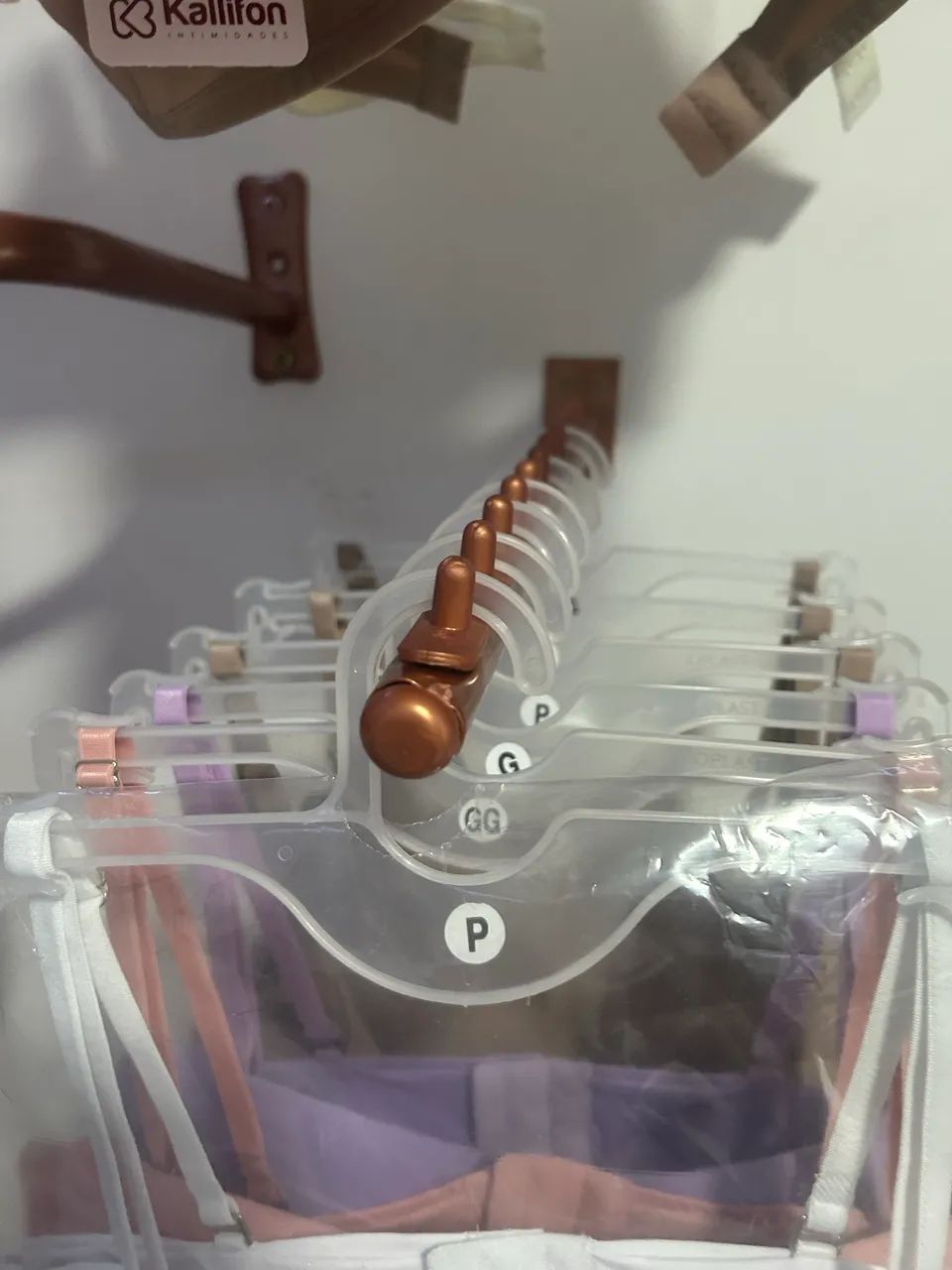 Arara de parede rose gold  - Foto 2