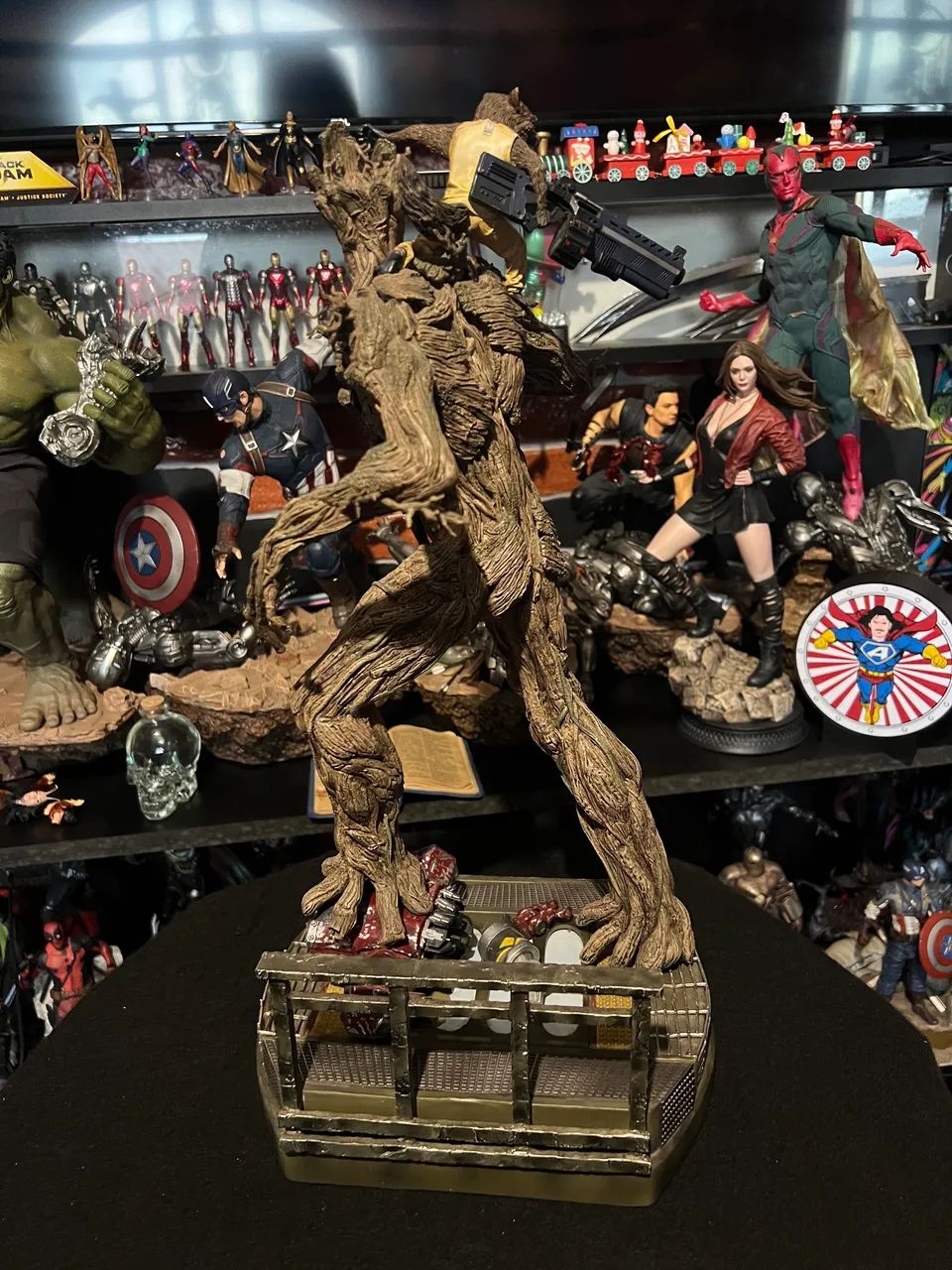 Rocket & Groot Guardiões da Galáxia Prison Breakout 1/6 Iron Studios (LEIA DESCRIÇÃO) - Foto 3
