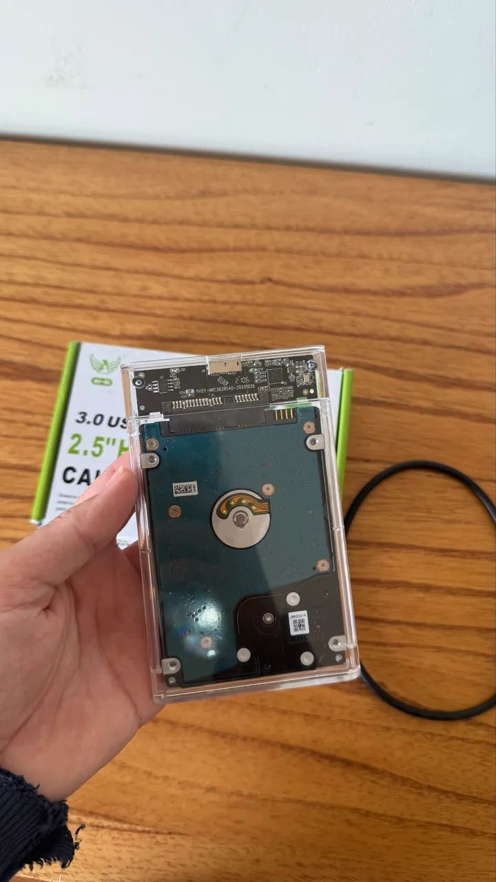 HD 500gb externo com case - Foto 2