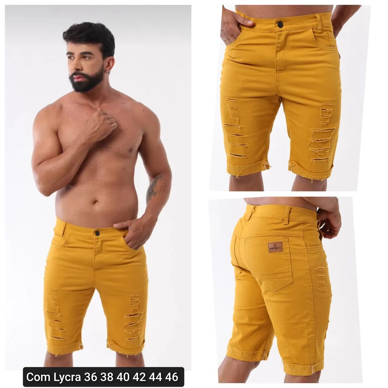 Bermudas jeans masculina  - Foto 5