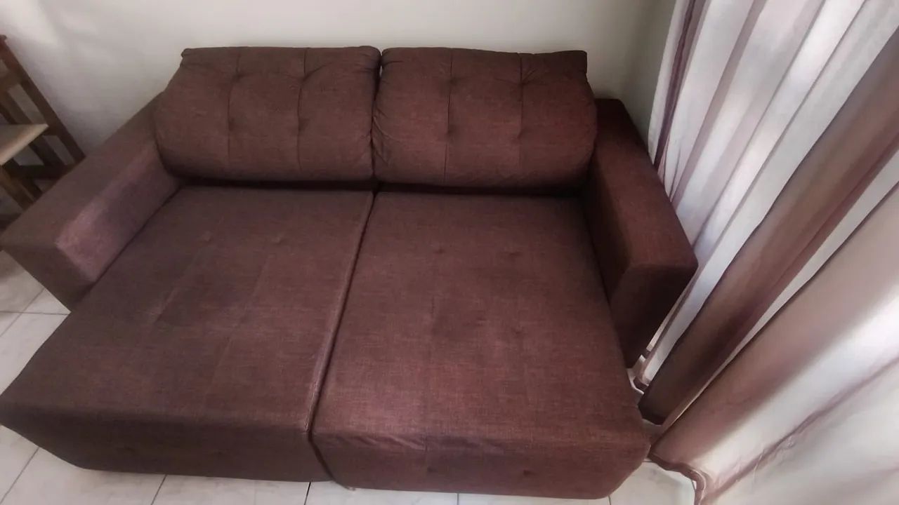 Sofá retrátil e reclinável em excelente estado! - Foto 3