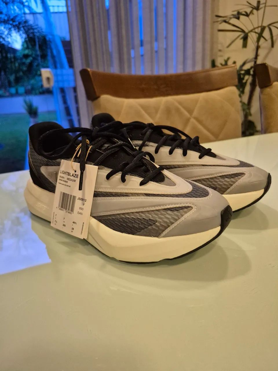 Tênis Adidas Lightblaze original cinza 39 - Calçados Esportivos