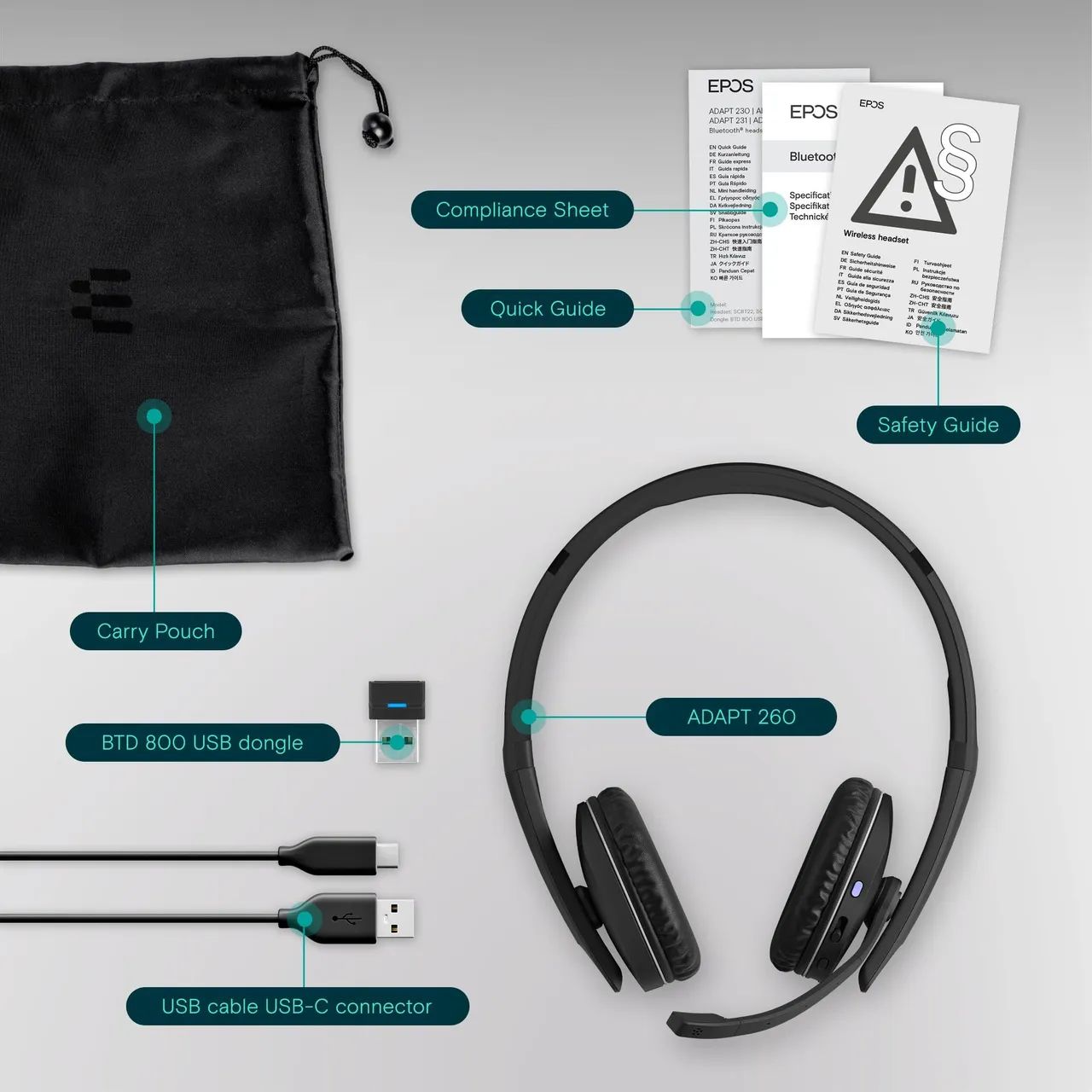 Headset Sennheiser EPOS BT260