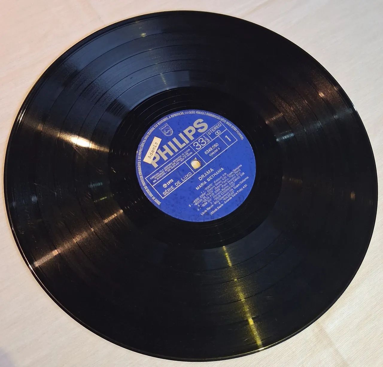 Disco de Vinil MARIA BETHÂNIA ? DRAMA ? 1972 ? PHILIPS - Foto 4