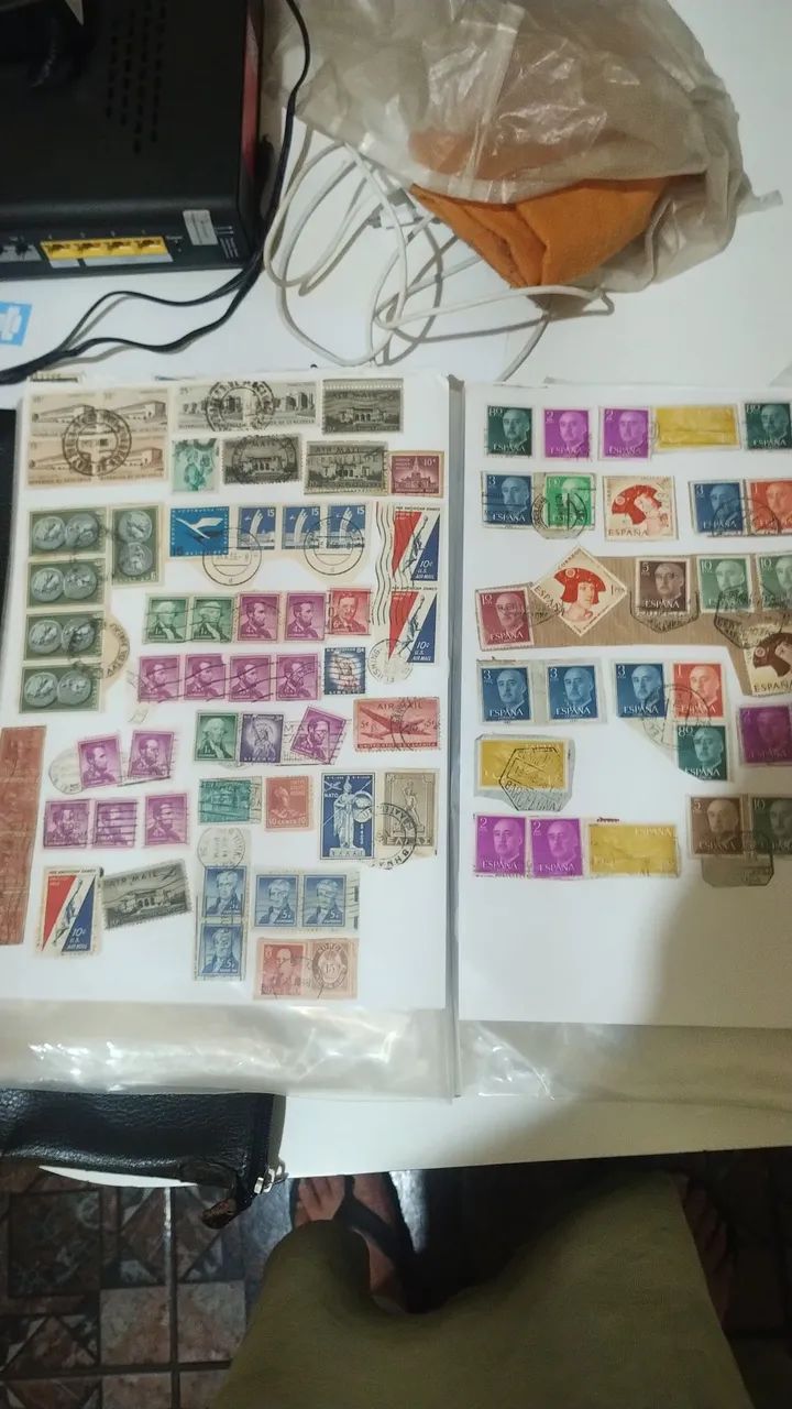  Coleção de selos raros milionária. - Foto 4