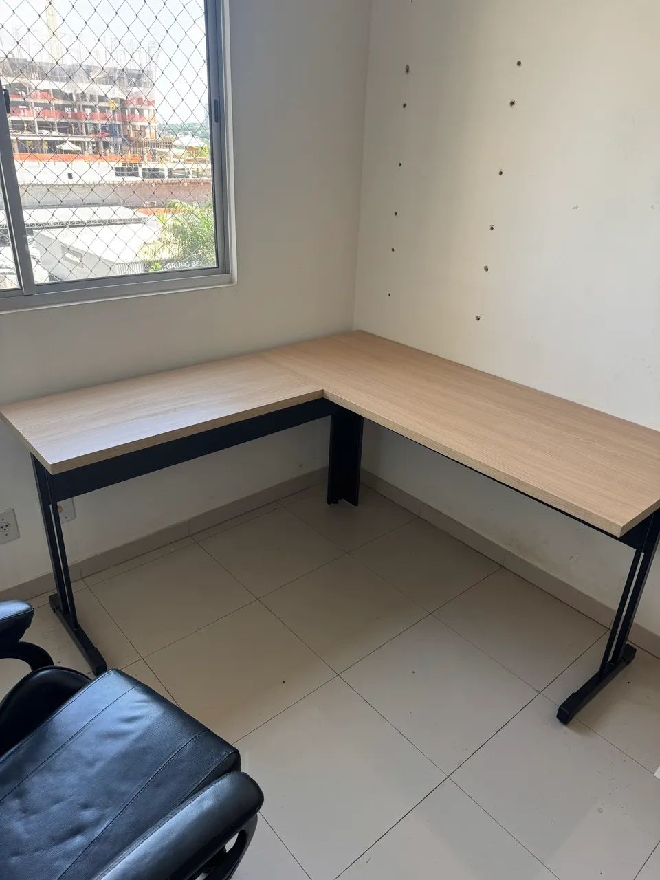 Mesa em L Escritório + Cadeira Gamer - Foto 3