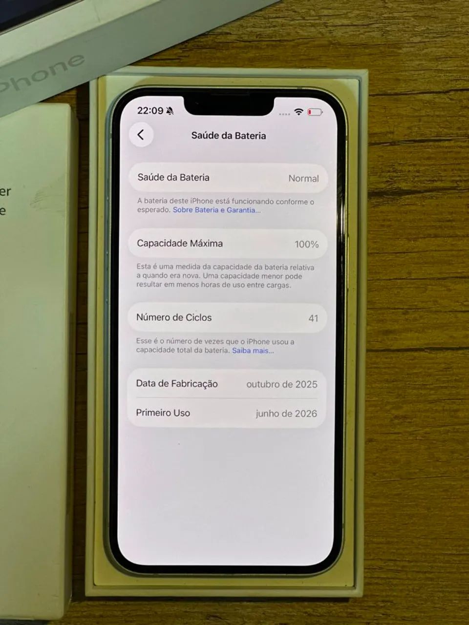 Oportunidade! iPhone 16e 128GB - Garantia Até 03/06/27 - Foto 5