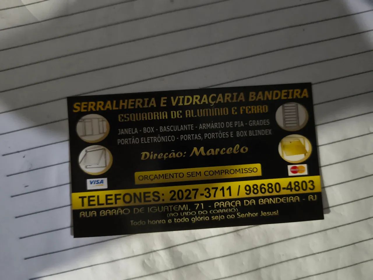 Serralheiro de ferro 