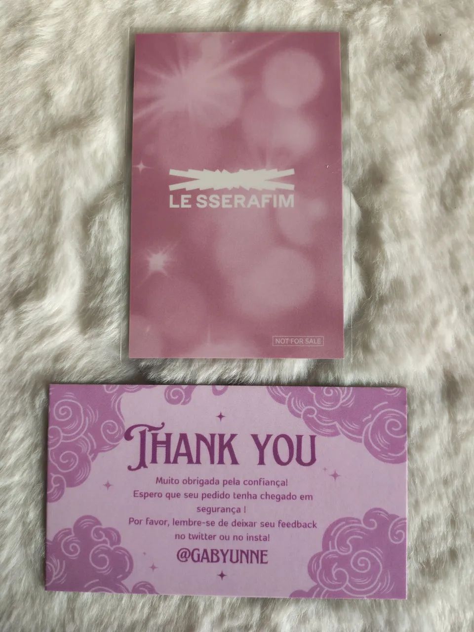 Photocard oficial Chaewon POB UMS Le Sserafim  - Foto 2