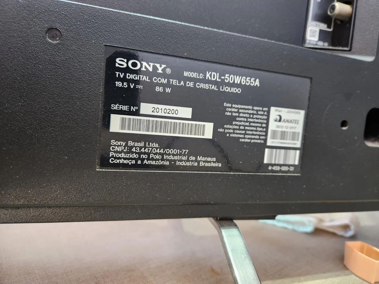 TV Sony bravia 50" modelo  kdl50w655a  - Foto 4