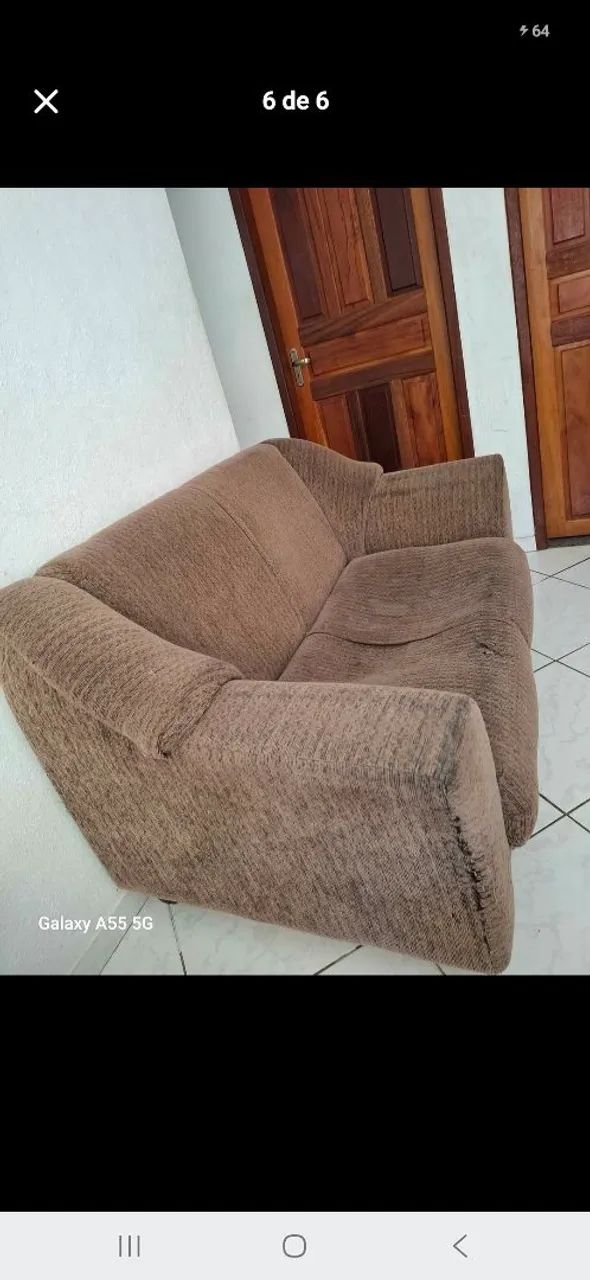 Jogo de sofá 2/3 lugares