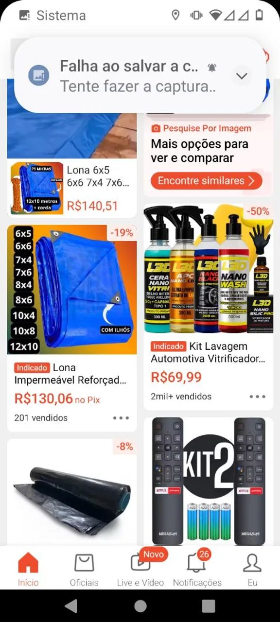 Lona impossível 