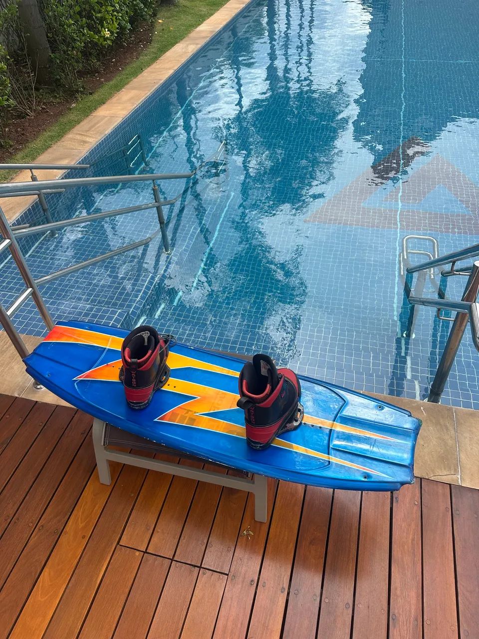 Kit Prancha Wakeboard Double Up + Botas Liquid Force Top ! Campinas-sp  - Foto 3