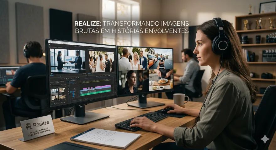 Edição de Vídeo, Design gráfico e Serviços com Inteligência Artificial