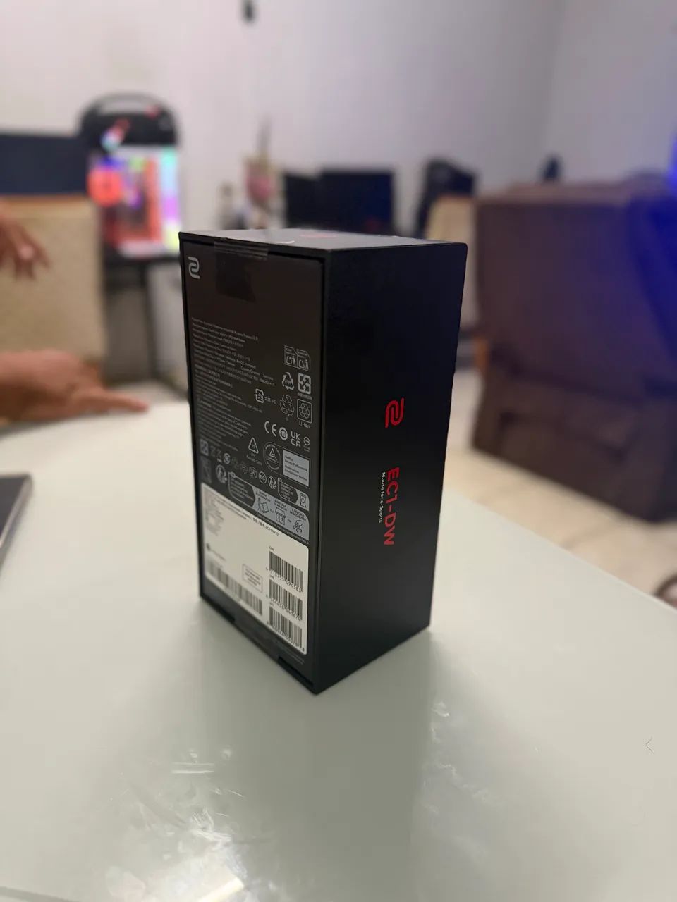 MOUSE GAMER SEM FIO ZOWIE EC1-DW 4K NOVO LACRADO!  - Foto 2