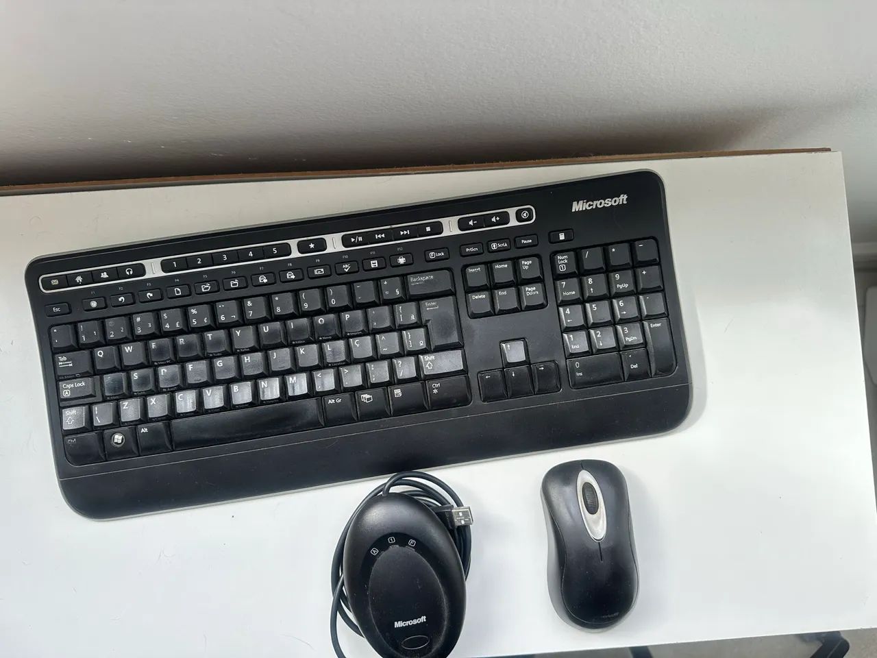 Kit sem fio teclado + mouse Microsoft completo - Foto 5