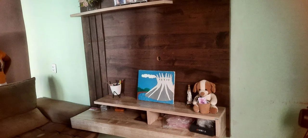 Painel em mdf para tvs até 50 polegadas contato ( * - Foto 3