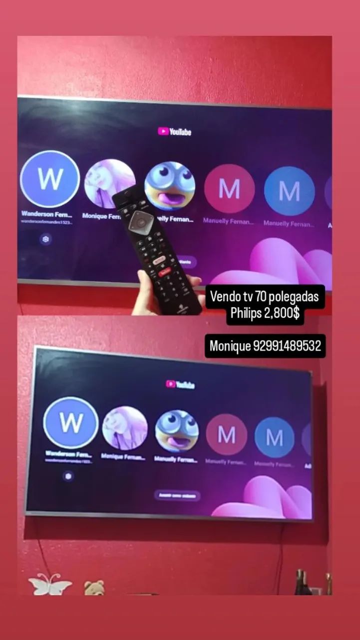 Vendo essa tv 70 polegadas 