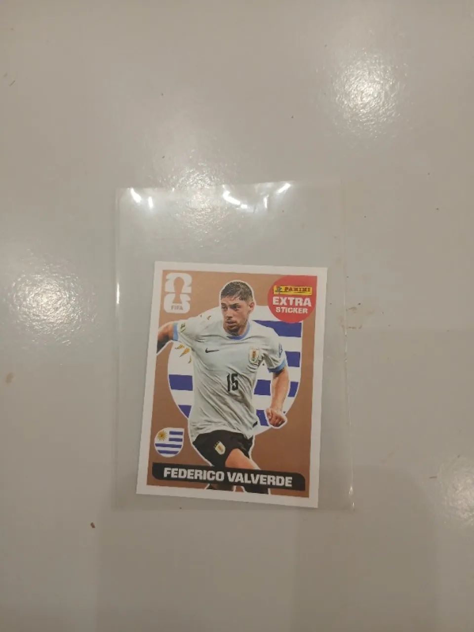 Figurinha legend valverde bronze 