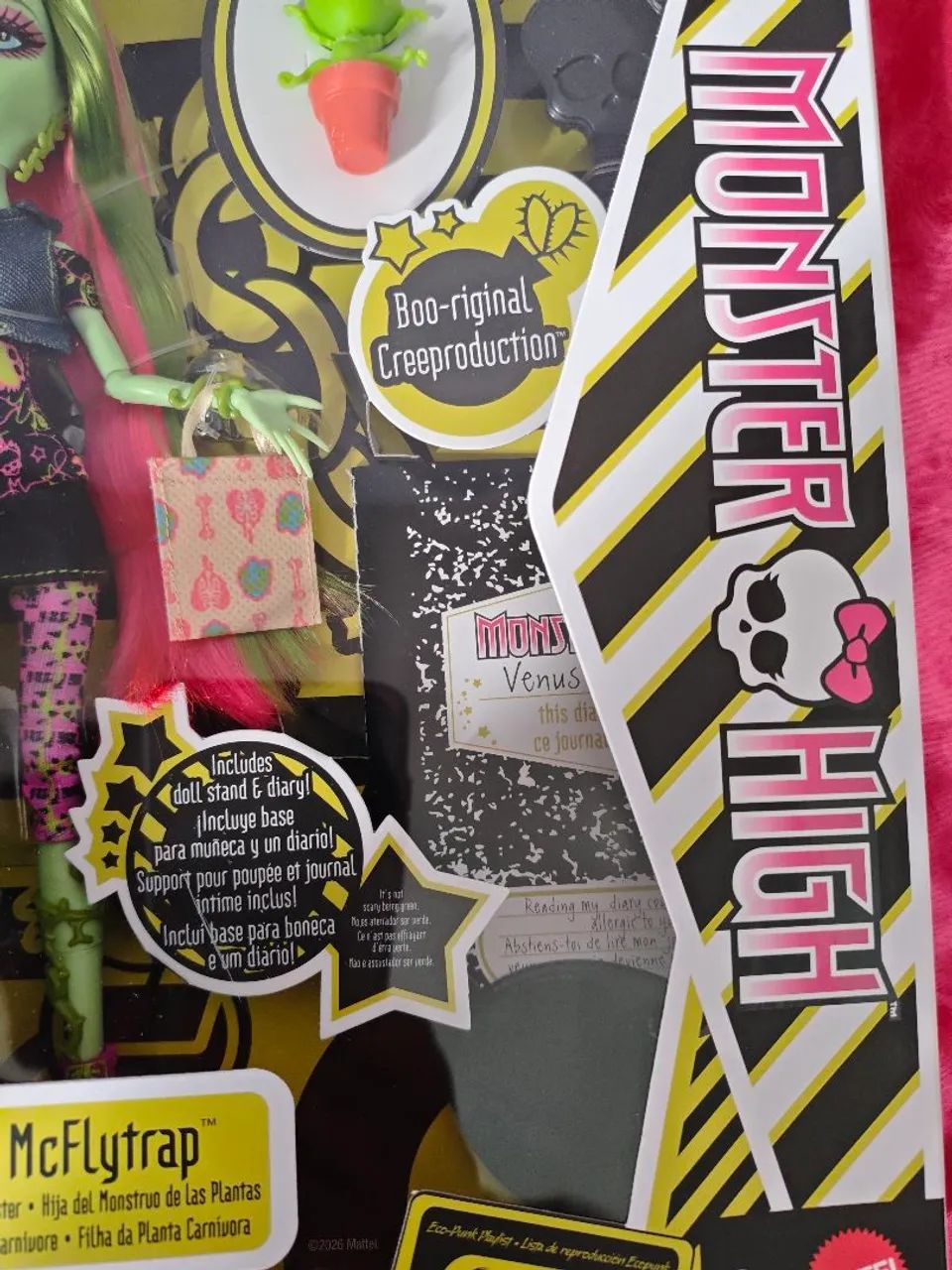 Boneca Monster High Venus McFlytrap Boo-riginal Creeproduction - Foto 4