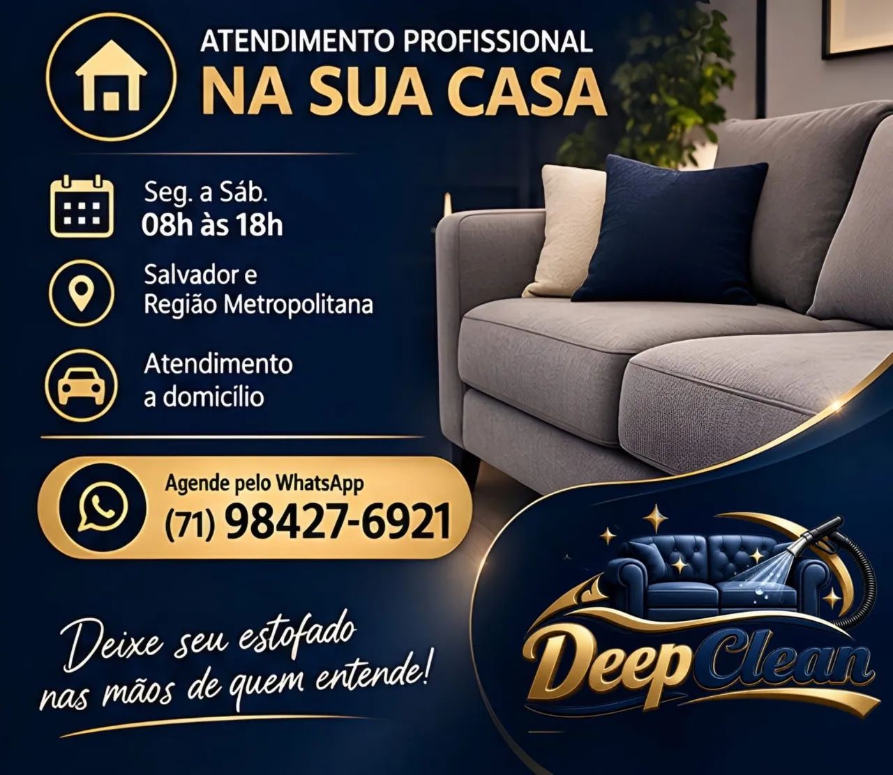 Deep Clean | Higienização de Estofados 