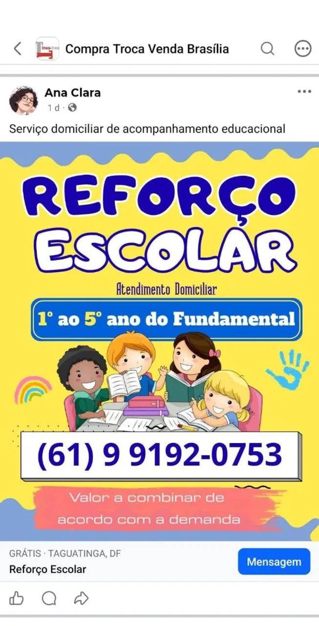 Reforço Escolar