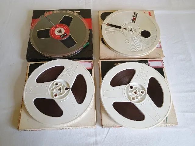 Lote 4 fitas para gravador de Rolo 7 Polegadas - Foto 2