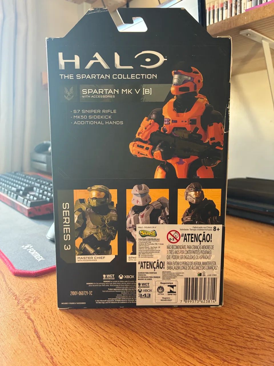 Figurine Halo – Spartan Collection – Spartan MK V [B] – Jazwares – Neuf