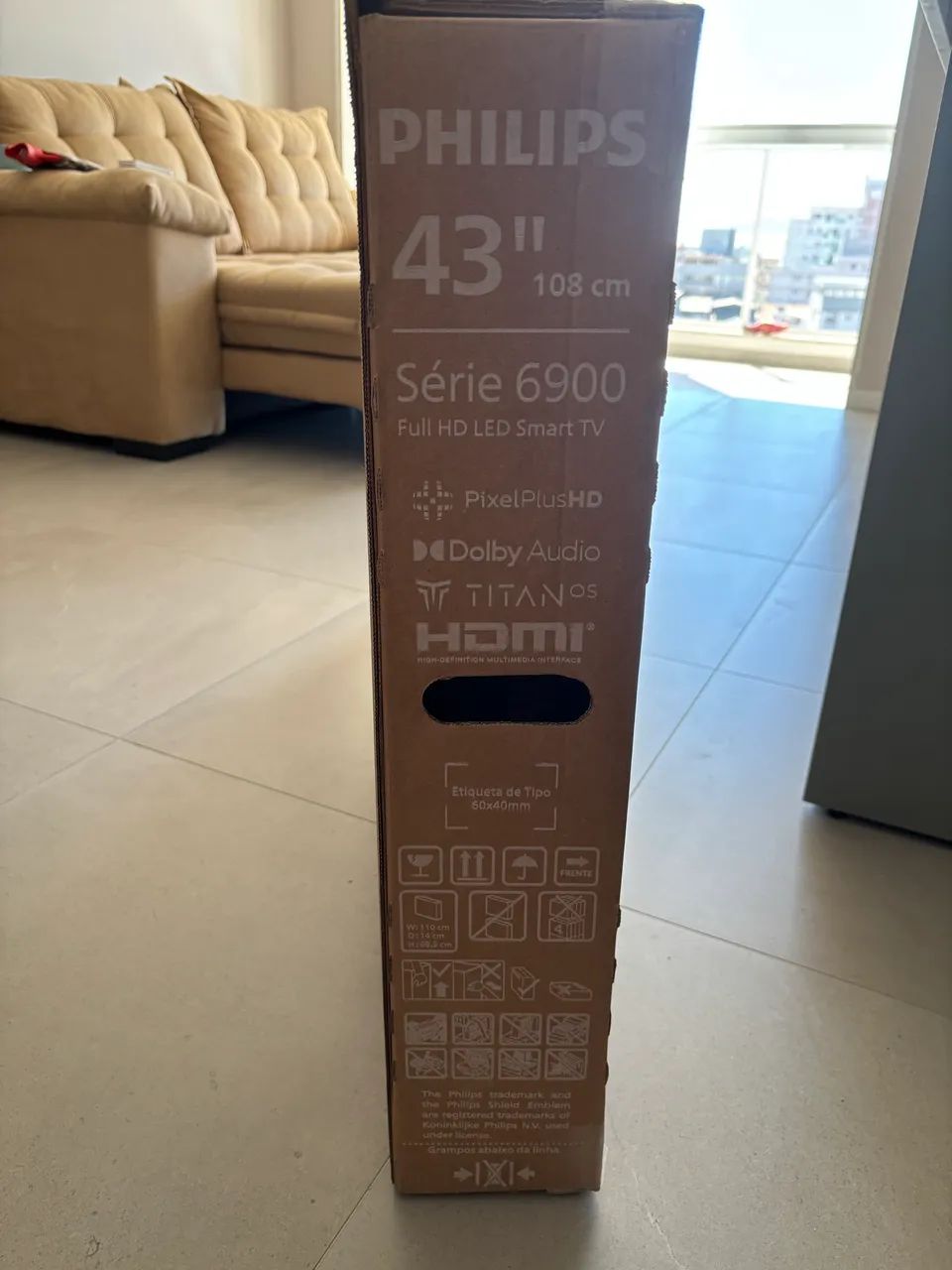 Smart TV Philips 43 Polegadas 4K - Foto 2