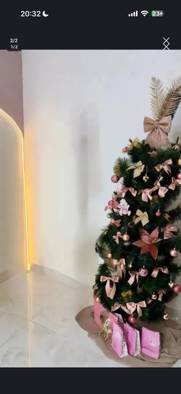 Árvore de Natal completa 