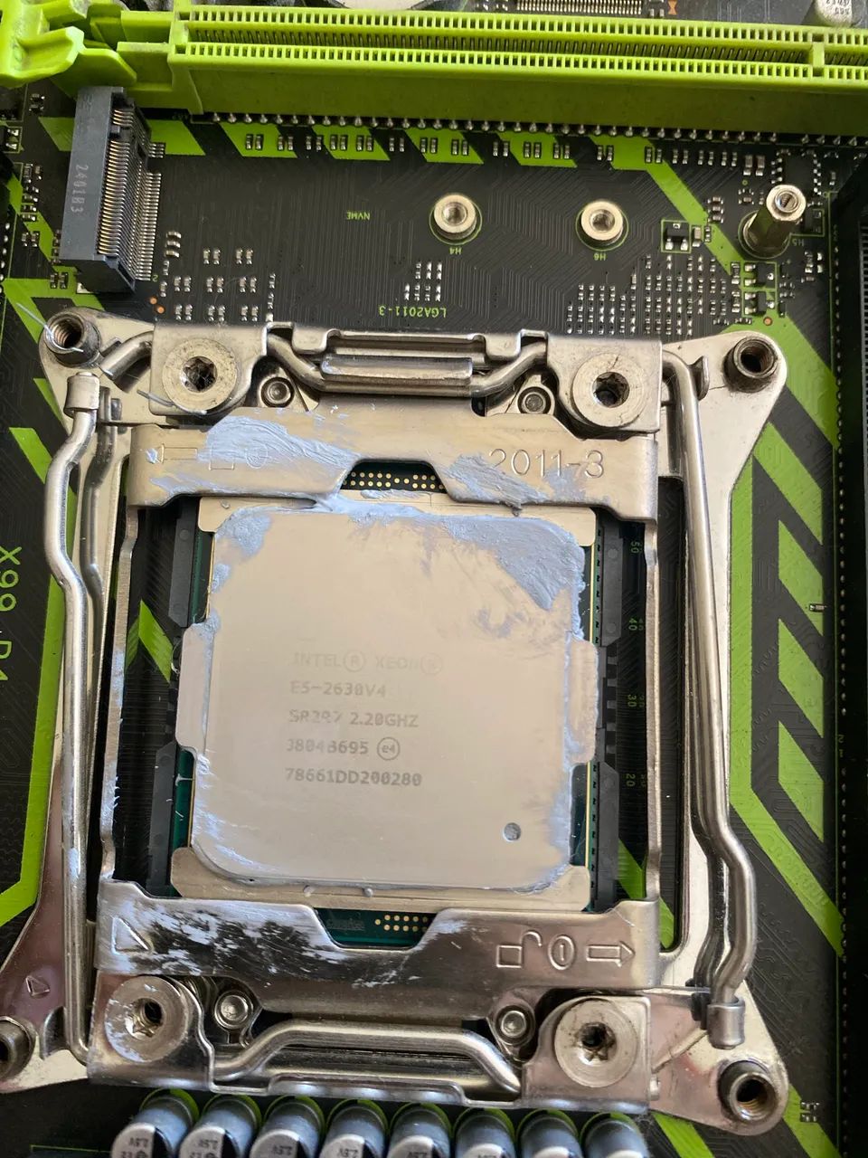 Placa mãe x99 e Processador E5 2630 V4 - Foto 3