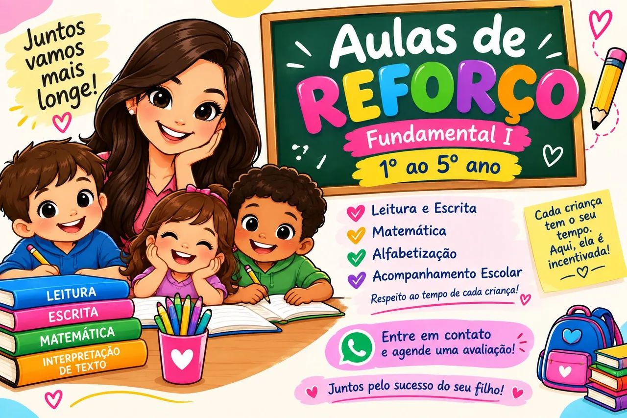 Aulas de reforço 
