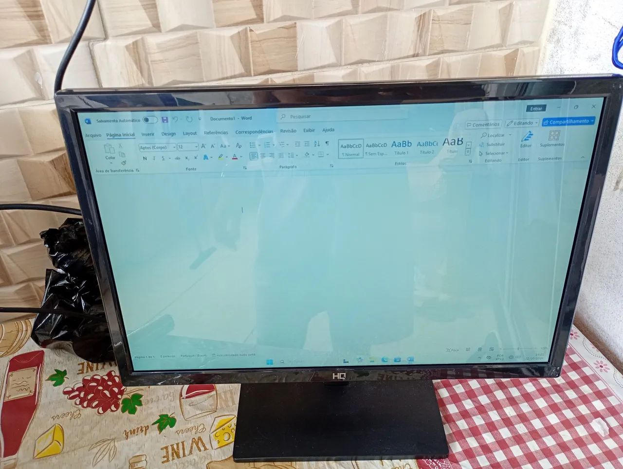Monitor HQ Led 19.5 polegadas HDMI / VGA - Foto 3
