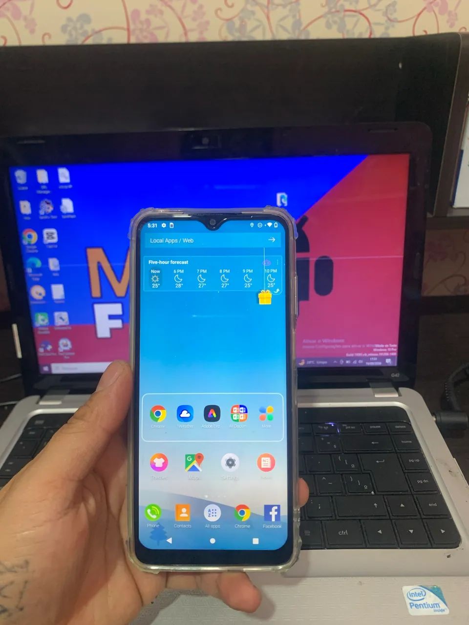 Moto e22 128gb usado - Foto 3
