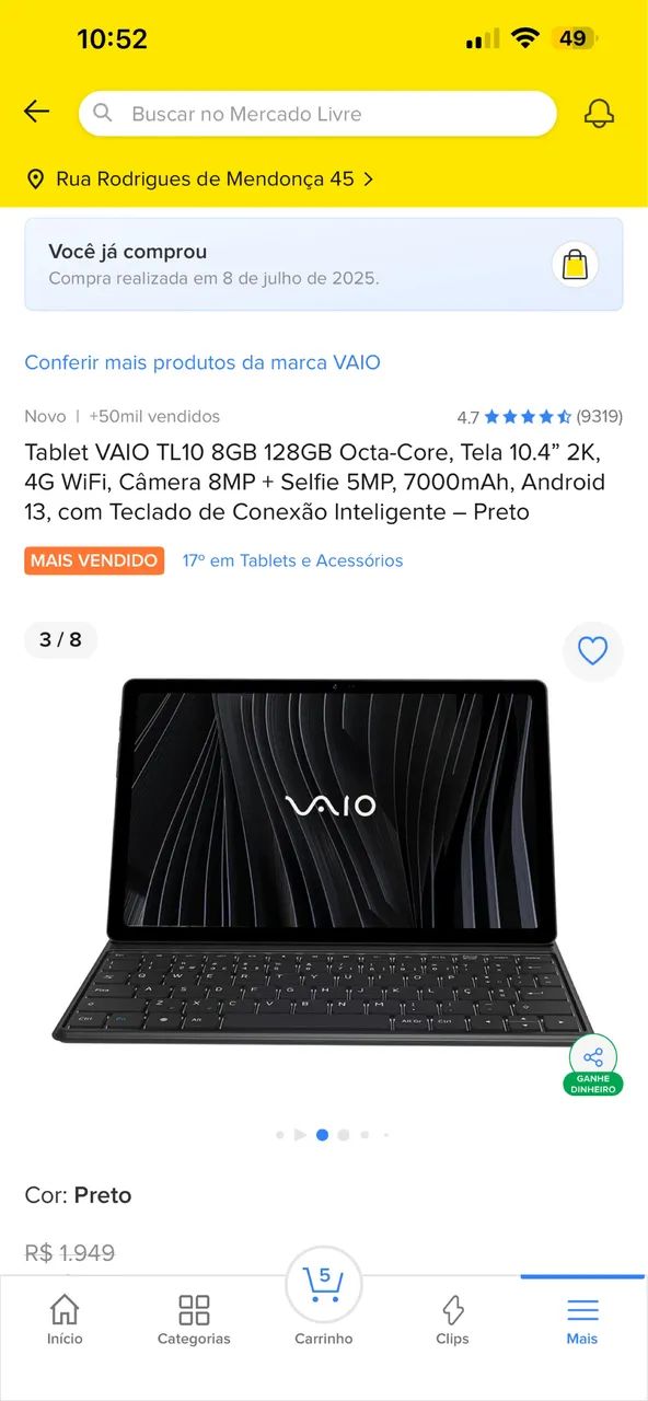 Tablet VAIO TL10 - Foto 3