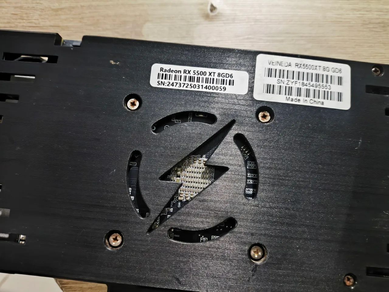 Placa de vídeo Rx 5500 XT 8gb - Foto 3