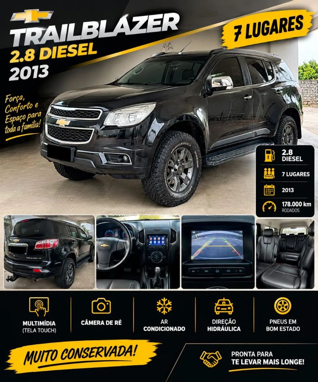 Chevrolet Trailblazer TRAILBLAZER LTZ 2.8 CTDI Diesel Aut. 2013