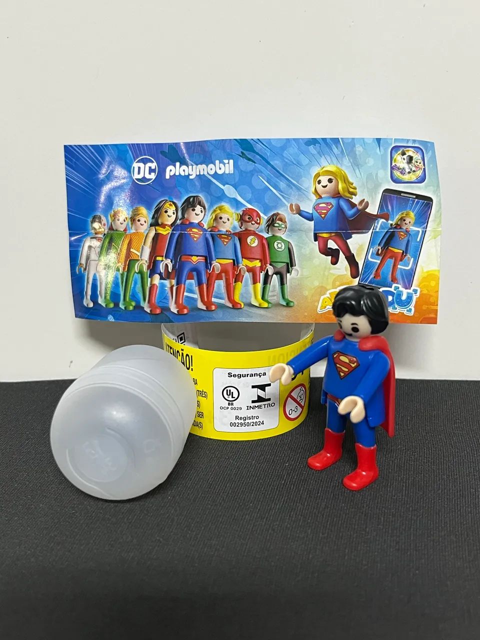 PlayMobil SuperMan DC Kinder Ovo 